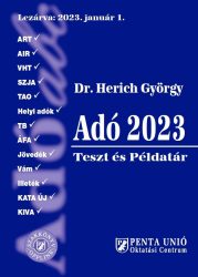 Adó 2023 Teszt és Példatár