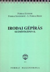 Irodai gépírás számítógépen II.