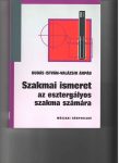 Szakmai ismeret az esztergályos szakma számára